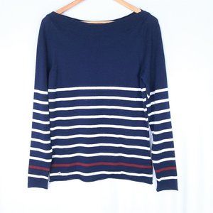 Sperry Striped Sweater Red, White & Navy